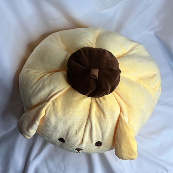 Pompompurin SOFT Plush Pillow 23" x 14" x 14" by Sanrio - Picture 4 of 11